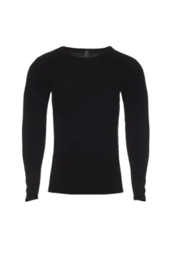 Next Level 8101 - Men's Black Long Sleeve Thermal Shirt