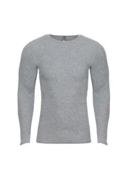 Next Level 8101 - Men's Black Long Sleeve Thermal Shirt