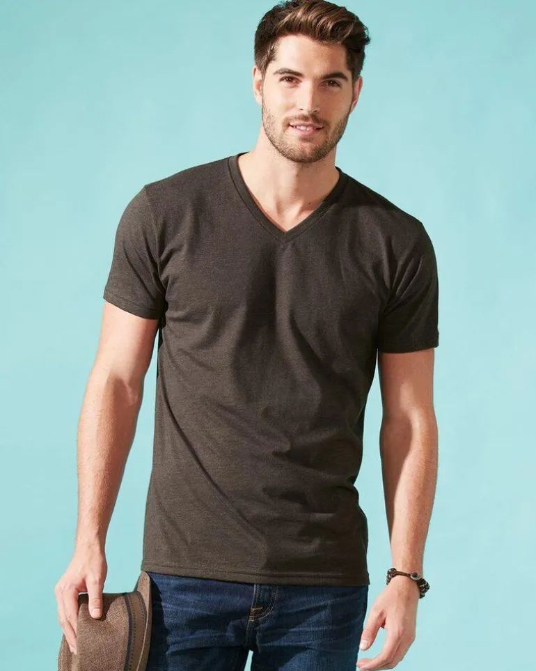 Next Level 6240 - Premium Fitted CVC V-Neck Tee