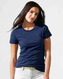 Next Level 6610 - Premium Heathered Cotton-Poly Crew Neck Tee