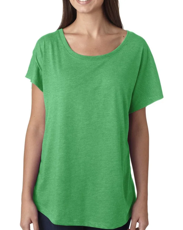 Next Level 6760 - Versatile Triblend Dolman Tee for Women