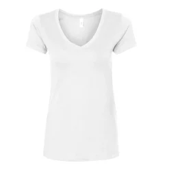 Next Level 1540 - Women’s Lightweight Combed Cotton V-Neck Tee