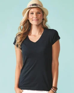 Next Level 6480 - Women's Sueded Short Sleeve V