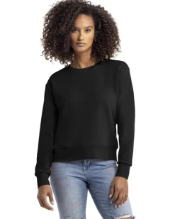 Next Level Apparel 9084 - Ladies Laguna Sueded Sweatshirt