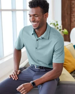 North End NE102 - Men's Replay Recycled Polo
