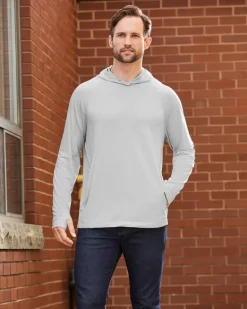 North End NE105 - Unisex JAQ Stretch Performance Hooded T-Shirt
