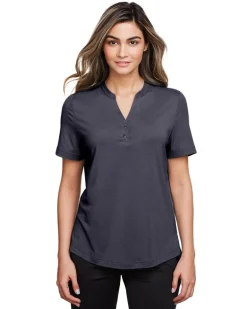 North End NE100W - Ladies Jaq Snap-Up Stretch Performance Polo