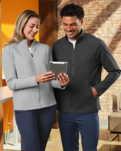 North End NE727W - Ladies Spirit Textured Full-Zip