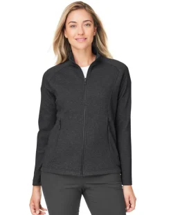 North End NE727W - Ladies Spirit Textured Full-Zip