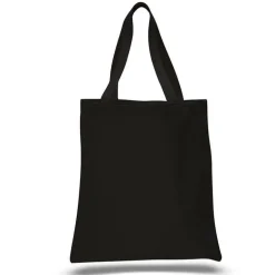 Q-Tees Q800 - Durable Canvas Tote with Reinforced Handles