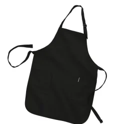 Q-Tees Q4350 - Full Length Apron with 2 Patch Pockets