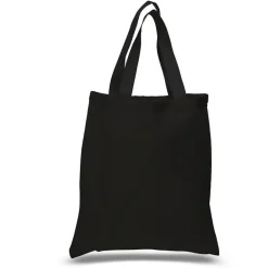 Q-Tees QTB - Eco-Friendly Cotton Tote Bag with Durable Handles