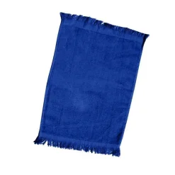 Q-Tees T100 - Fingertip Towel Fringed