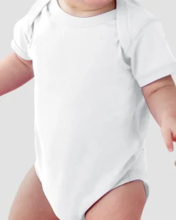 Rabbit Skins 4424 - Fine Jersey Infant Lap Shoulder Creeper