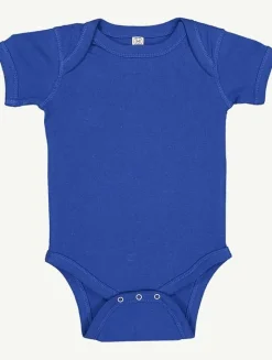 Rabbit Skins r4400 - Infant Rib Lap Neck Bodysuit