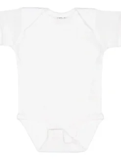 Rabbit Skins r4400 - Infant Rib Lap Neck Bodysuit