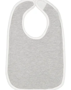 Rabbit Skins RS1004 - Infant Contrast Trim Bib