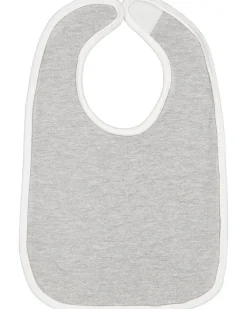 Rabbit Skins RS1004 - Infant Contrast Trim Bib