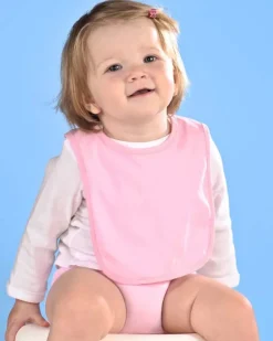 Rabbit Skins RS1005 - Premium Cotton Infant Bib with Velcro Closure