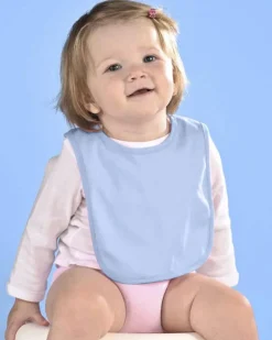 Rabbit Skins RS1005 - Premium Cotton Infant Bib with Velcro Closure