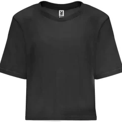 Roly CA6687 - Stylish Cropped Loose-Fit Women's Short-Sleeve Tee