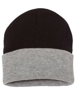 Sportsman SP12T - 12" Color Blocked Cuffed Beanie