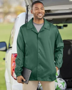 Team 365 TT75 - Adult Zone Protect Coaches Jacket