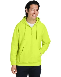 Team 365 TT97 - HydroSport Heavyweight Water-Repellent Quarter-Zip Hoodie