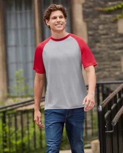 Team 365 TT62 - Unisex Zone Colorblock Raglan T-Shirt