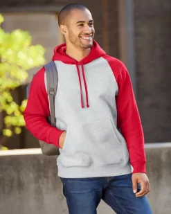 Team 365 TT96CB - HydroSport Unisex Heavyweight Colorblock Hoodie