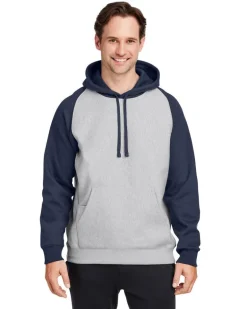 Team 365 TT96CB - HydroSport Unisex Heavyweight Colorblock Hoodie