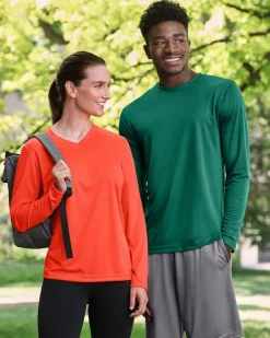 Team 365 TT11L - Men's Zone Performance Long-Sleeve T-Shirt