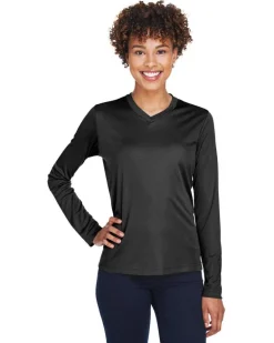 Team 365 TT11WL - Ladies Zone Performance Long-Sleeve T-Shirt