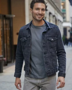 Threadfast 370J - Classic Unisex Stretch Denim Jacket