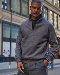 Threadfast 320Q - Unisex Ultimate Fleece Quarter-Zip Sweatshirt