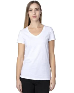 Threadfast 200RV - Ladies Ultimate Short-Sleeve V-Neck T-Shirt