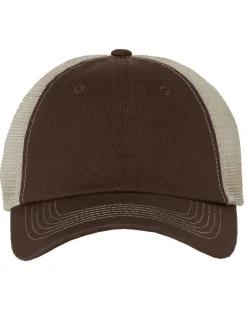 Valucap 3100 - Contrast-Stitch Mesh-Back Cap