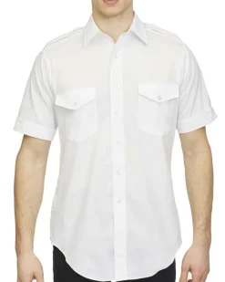 Van Heusen 18CV320 - Aviation Short Sleeve Shirt