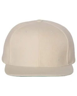 YP Classics 6689 - Melton Wool Blend Snapback Cap