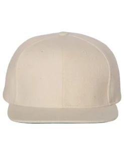 YP Classics 6689 - Melton Wool Blend Snapback Cap