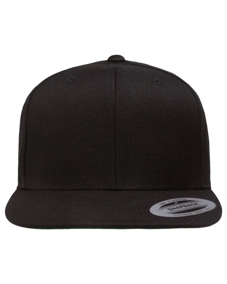 YP Classics 6089M - Premium Flat Bill Snapback Cap
