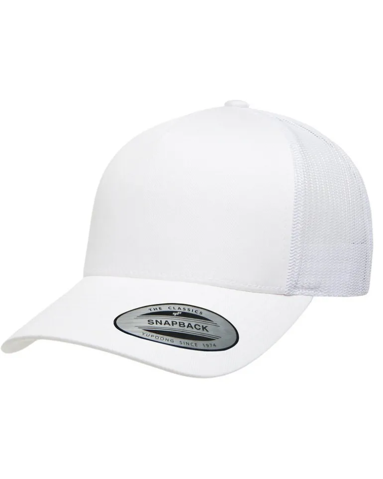 Yupoong 6506 - Adult 5-Panel Retro Trucker Cap