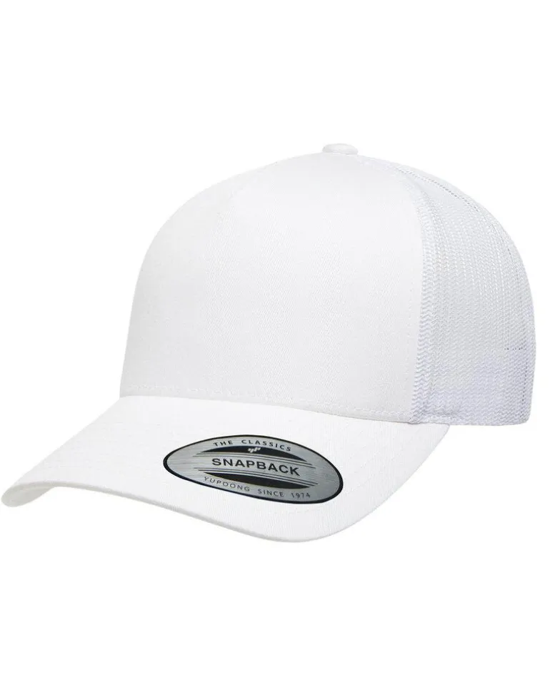 Yupoong 6506 - Adult 5-Panel Retro Trucker Cap