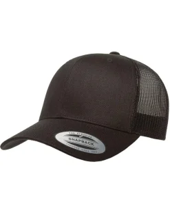 Yupoong 6606 - Classic Retro Trucker Hat with Mesh Back and Adjustable Closure