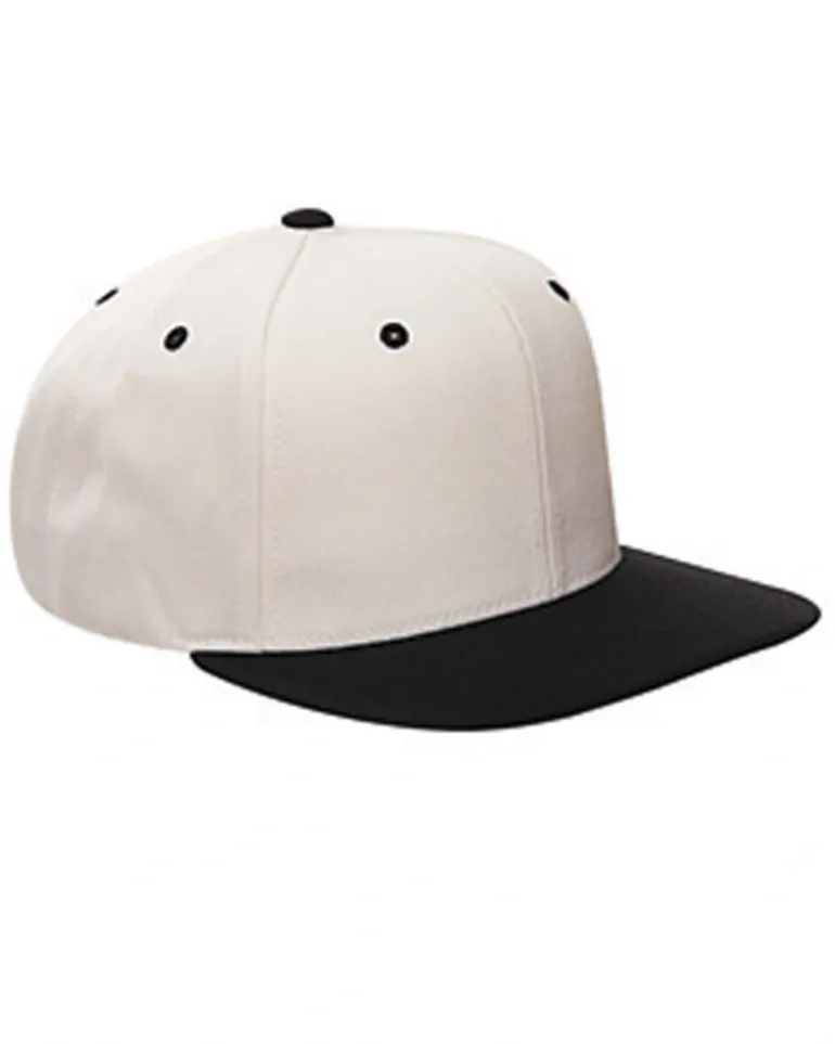 Yupoong 6089 - 6-Panel Structured Flat Visor Classic Snapback