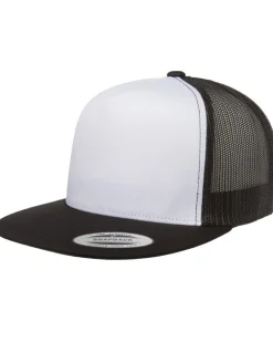Yupoong 6006W - Adult Classic Trucker with White Front Panel Cap