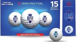 ZERO FRICTION GB35001 - Zero Friction B-52 Power Distance Golf Balls