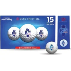 ZERO FRICTION GB35001 - Zero Friction B-52 Power Distance Golf Balls