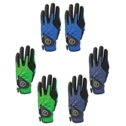ZERO FRICTION GGSMMLH - MEN'S GLOVE GOLF SYNTHETIC 6PK /LH