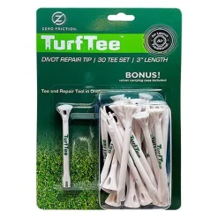ZERO FRICTION GTCTT - Composite 3" Cup Turf Tee 30 Pack